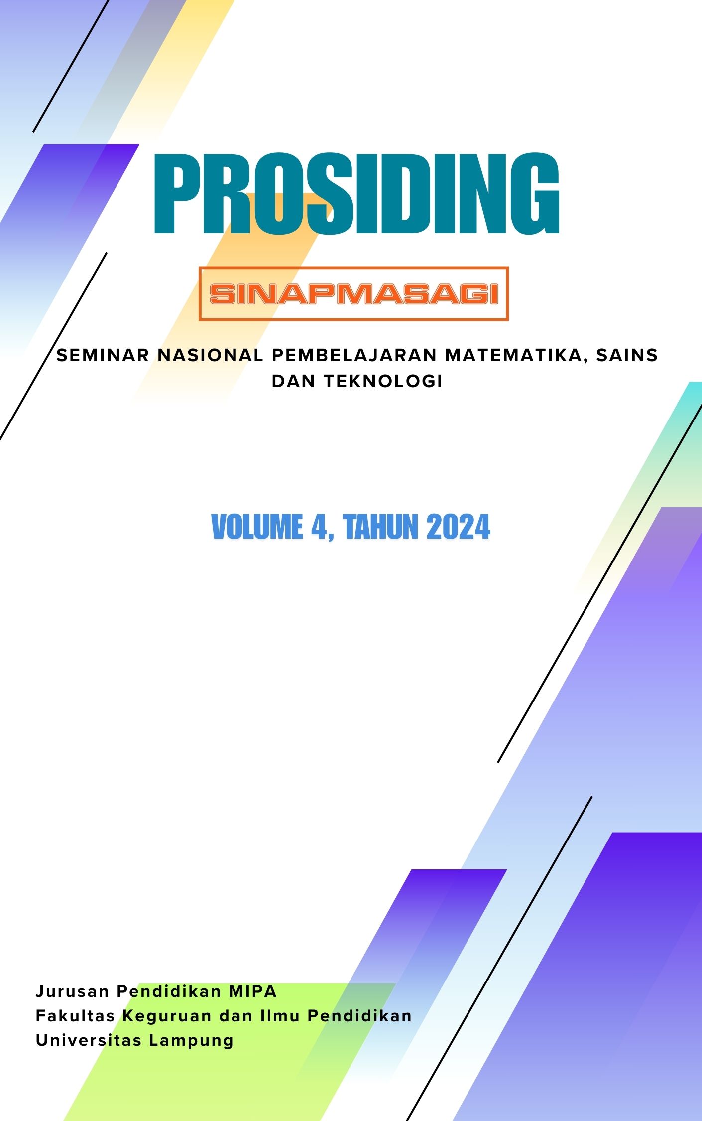 					View Vol. 4 No. 1 (2024): PROSIDING SINAPMASAGI 2024
				